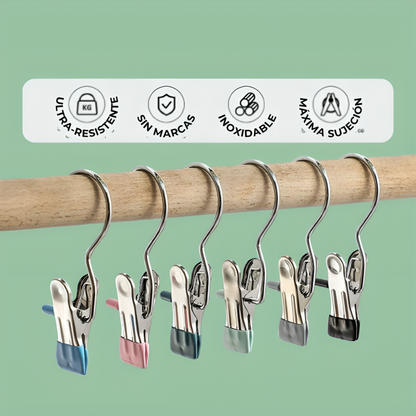 Pinzas 5 UNIDADES + 5 GRATIS