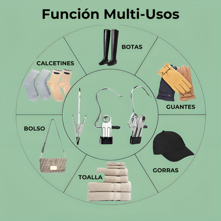 Pinzas 5 UNIDADES + 5 GRATIS