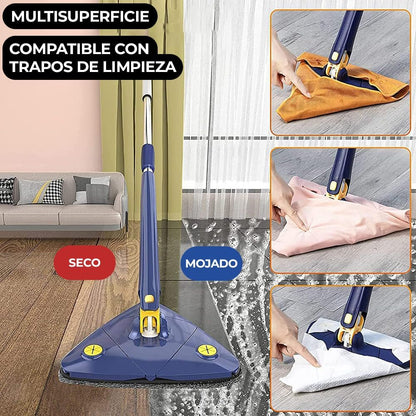 360Mop™ - Fregona de Limpieza 360 + 2 paños de regalo. Oferta