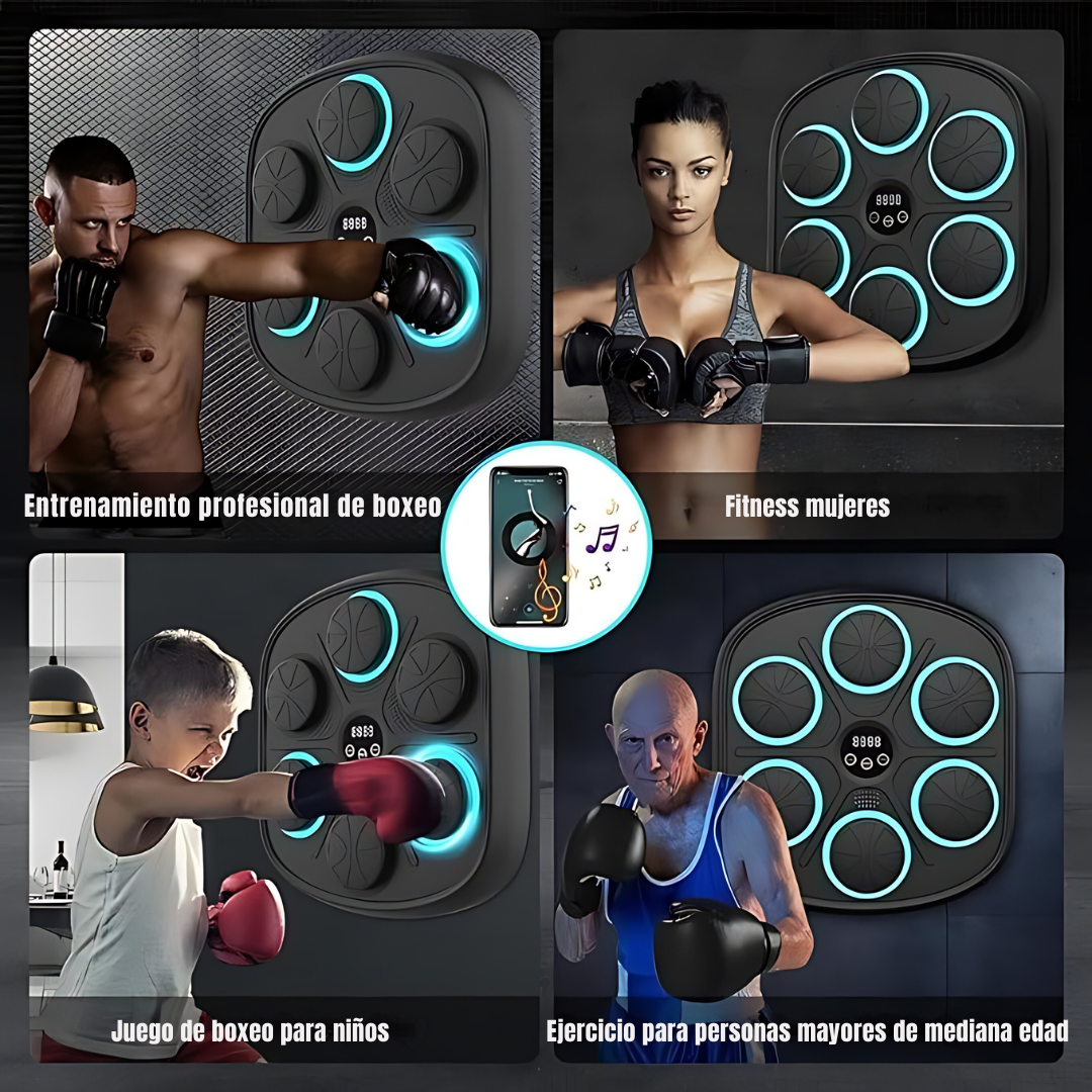 Maquina de Boxeo Inteligente + GUANTES DE REGALO 🎁 (Oferta)