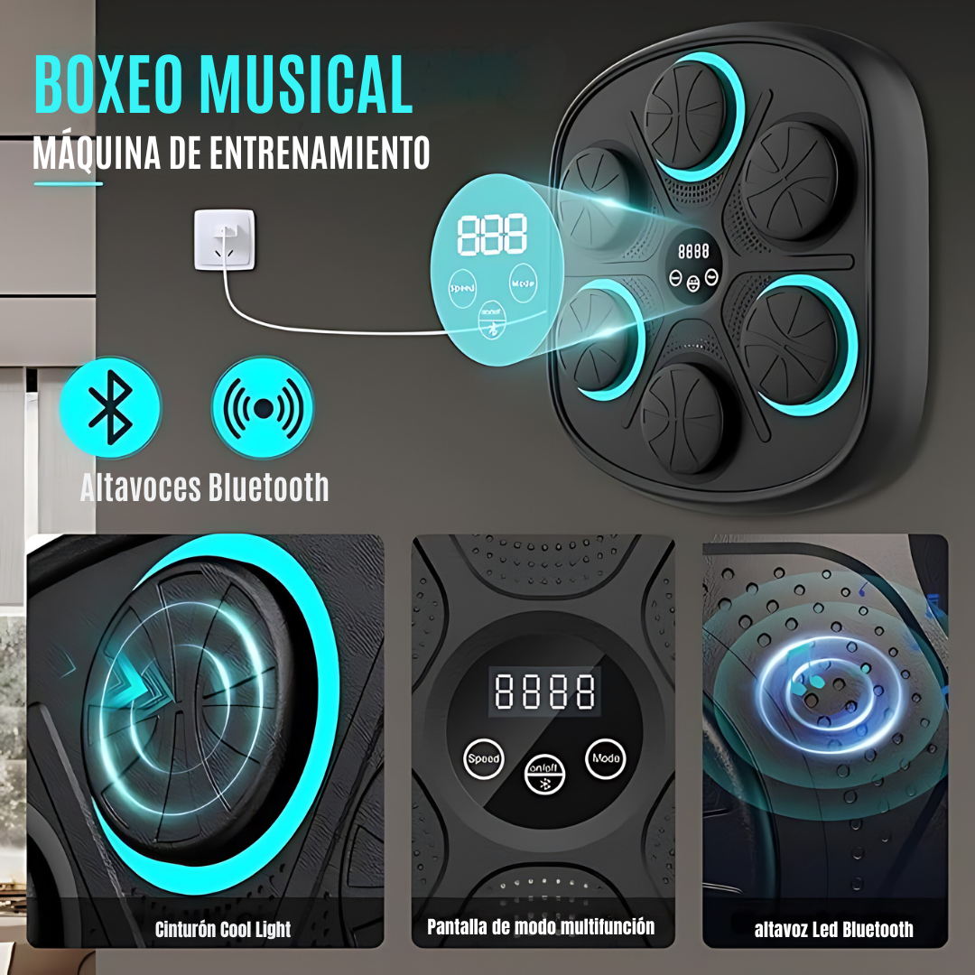Maquina de Boxeo Inteligente + GUANTES DE REGALO 🎁 (Oferta)