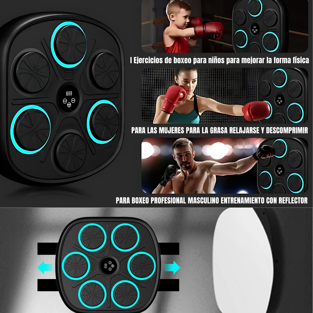 Maquina de Boxeo Inteligente + GUANTES DE REGALO 🎁 (Oferta)