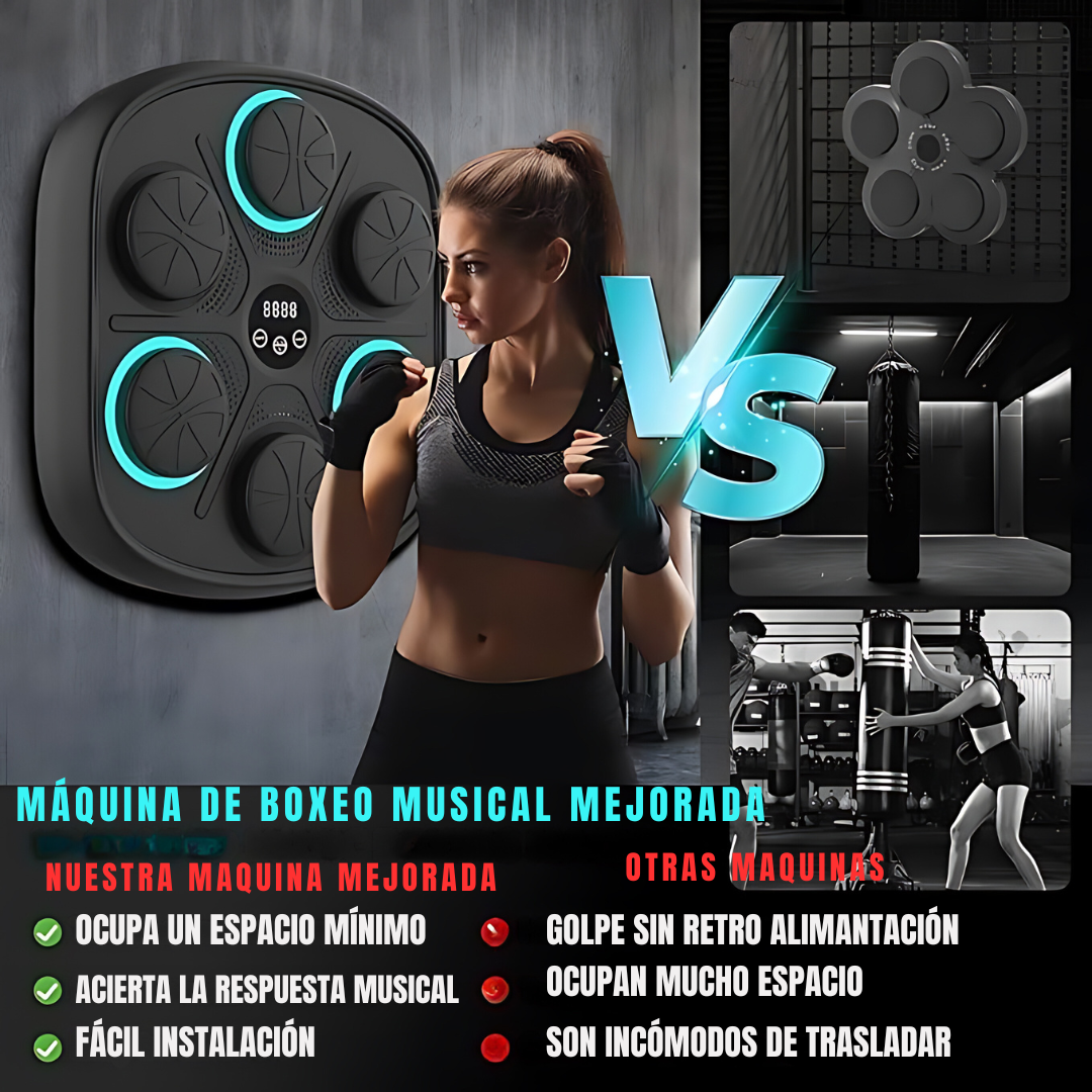Maquina de Boxeo Inteligente + GUANTES DE REGALO 🎁 (Oferta)