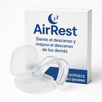 AirRest™ 2025 | Bucal anti-ronquidos y anti-apnea (En Oferta)