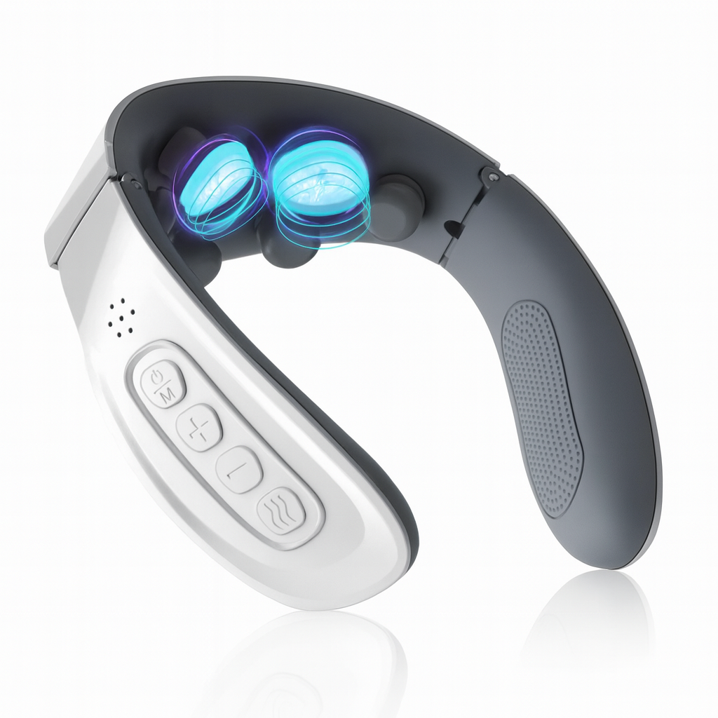 Masajeador Cervical con Calor Terapéutico y Estimulación Suave (Oferta)