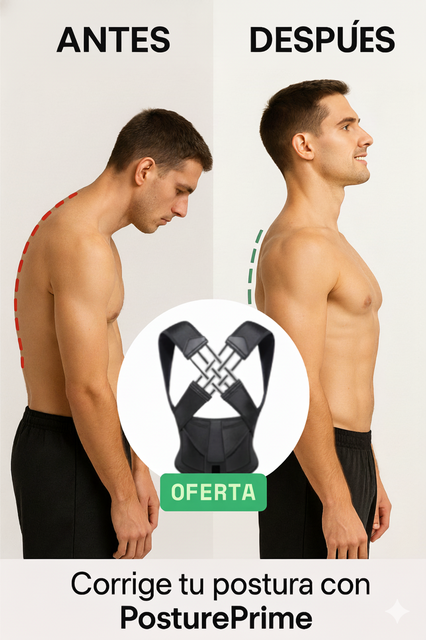 Corrector de Postura PosturePrime™ (En Oferta)