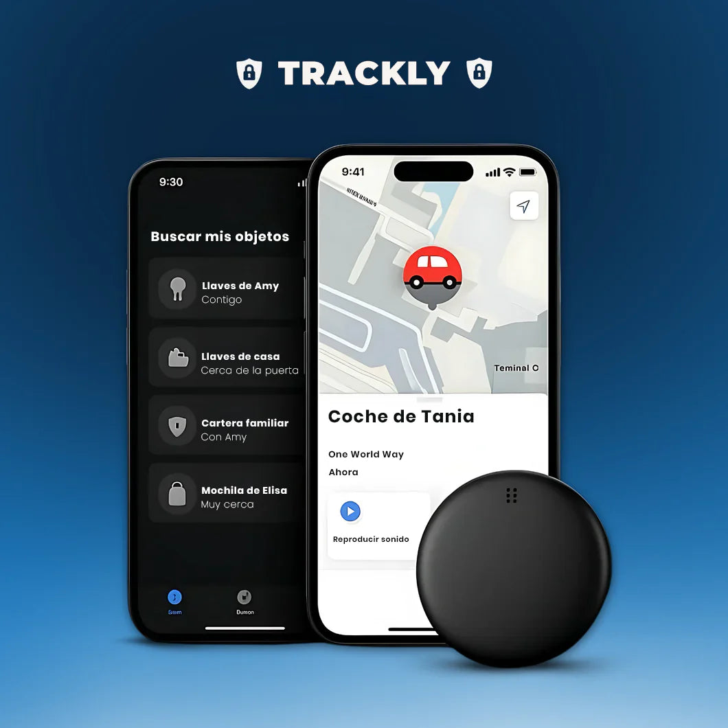 Trackly™ – No solo un localizador GPS para coches. Tu buscador de todo.
