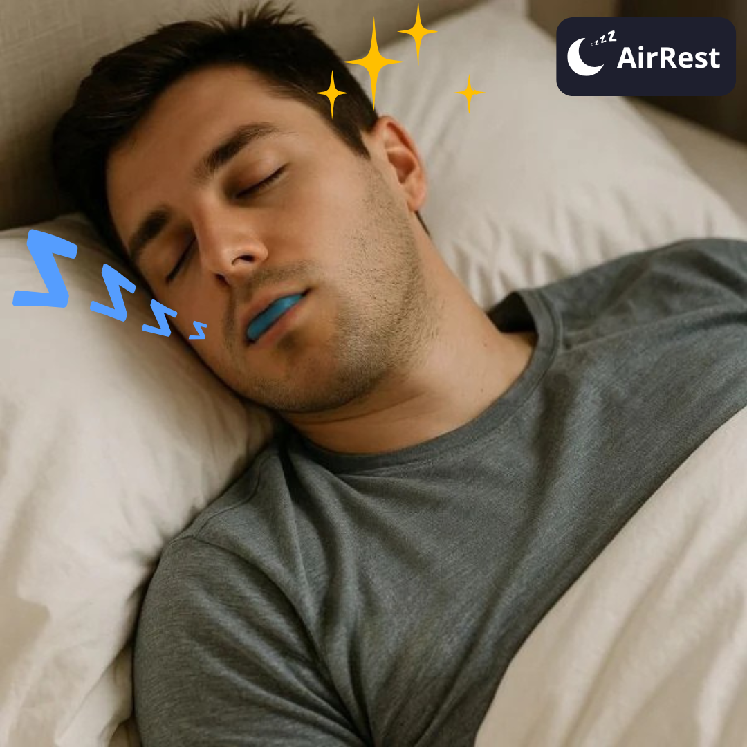 AirRest™ 2025 | Bucal anti-ronquidos y anti-apnea (En Oferta)