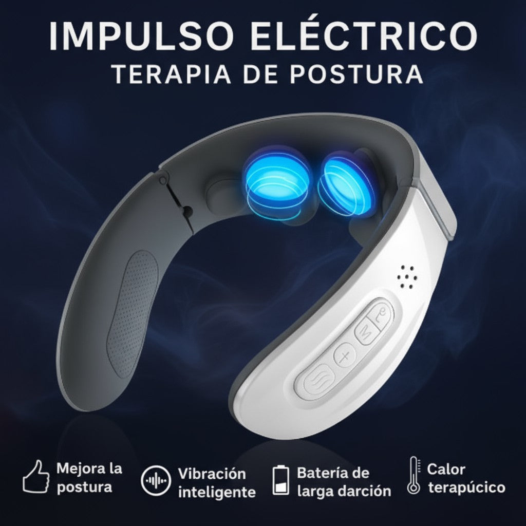 Masajeador Cervical con Calor Terapéutico y Estimulación Suave (Oferta)