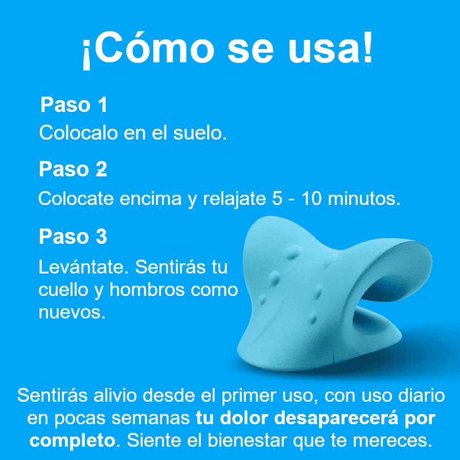 Nube™ Di adiós al dolor cervical, con solo 10 minutos al día.
