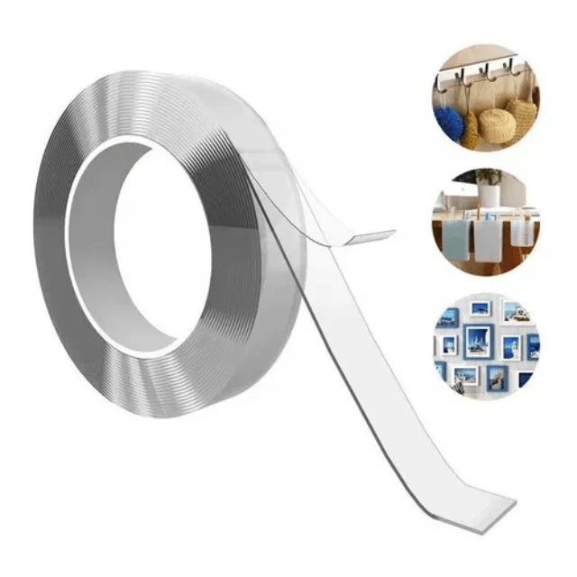 Cinta Doble Cara Lavable Y Reutilizable