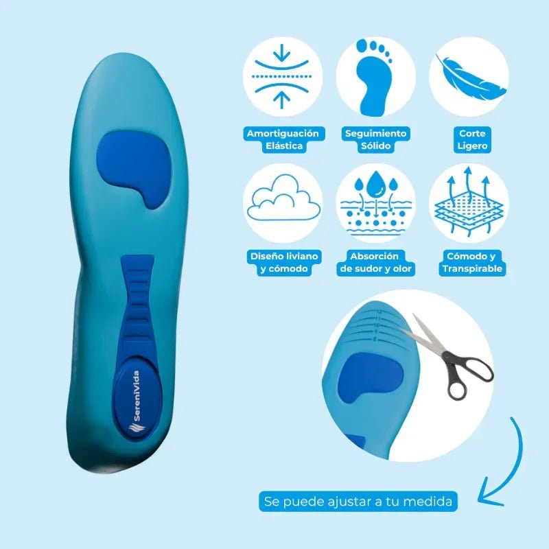 Plantillas ComfyFeet™️ - Disfruta de días sin dolor, sin tratamientos caros ni visitas al médico... - SereniVida Mexico