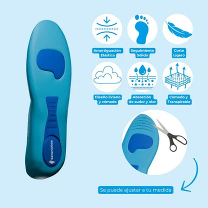 Plantillas ComfyFeet™️ - Disfruta de días sin dolor, sin tratamientos caros ni visitas al médico... - SereniVida Mexico